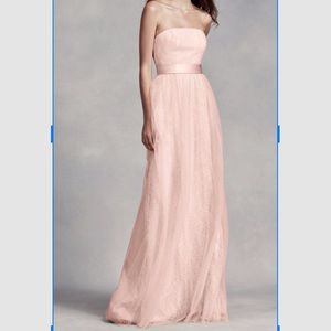 White by Vera Wang bridesmaid dress